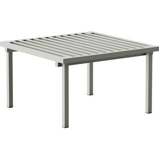 NINE - 19 Outdoors - Ottoman Grey - Udendørs taburetter og puffer - Butterfield Brothers - Grå - Metal
