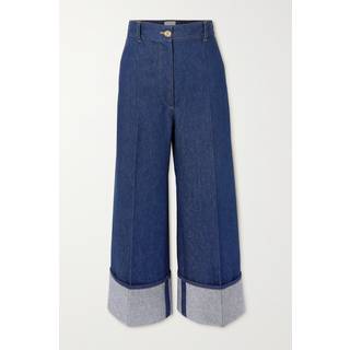 Patou High-rise wide-leg jeans - blue - S