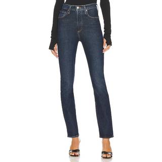 Agolde Freya high-rise slim jeans - blue - S
