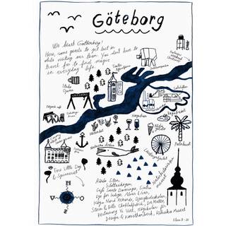Fine Little Day Göteborg plakat 50x70 cm