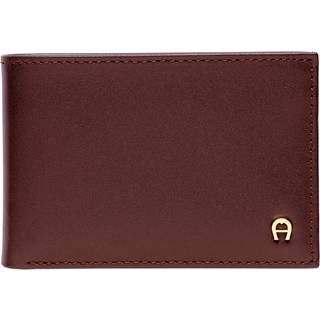 AIGNER Herren Geldbörse rot Leder
