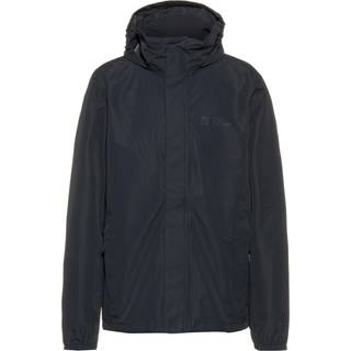 Jakke til herre - Jack Wolfskin Stormy Point 2L JKT M - Blå - Small