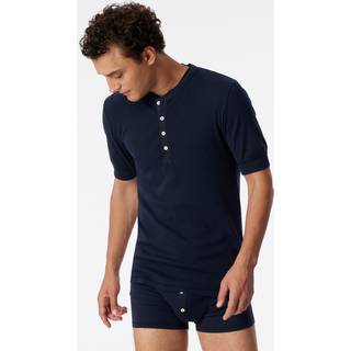 Schiesser Revival Herren T-Shirt blau