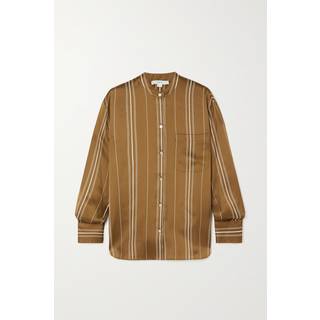 Vince Striped silk shirt - multicoloured - S