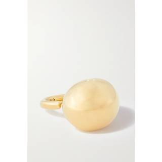 Bottega Veneta Drop gold plated ring - gold - 52MM