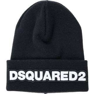 DSQUARED2 Knit Beanie Hat Black