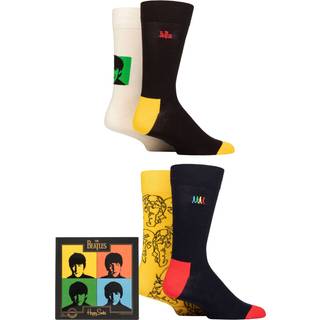 Happy socks 4-pak The Beatles Gift Box - Black - Str 36/40