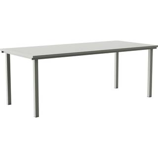 NINE - 19 Outdoors - Dining Table 2005 x 900 Grey - Udendørs spiseborde - Butterfield Brothers - Grå - Metal