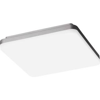 LED-loftslampe WL390 kantet plast 38W 39x39cm