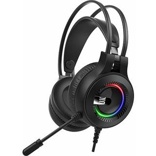 Xcrow Halo gaming headset - sort (På lager i varehus)