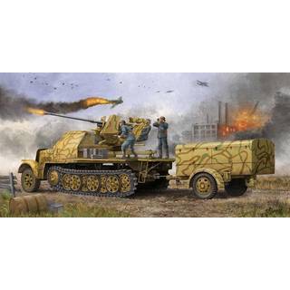 German 3,7cm Flak 37 auf Selbstfahrlafette Sd.Kfz. 7/2 late version