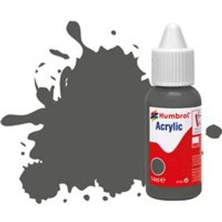 HUMBROL ACRYLIC DROPPER BOTTLE 14ML No 27 Sea Grey - Matt