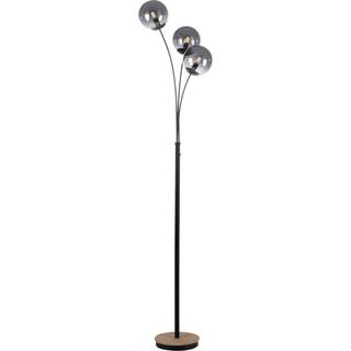 Green Widow gulvlampe med glasskærme