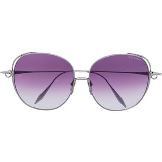 Dita Arohz DTS156-A-02 63 Solbriller Kvinder Grå - Lilac Chrome Grey - 63mm