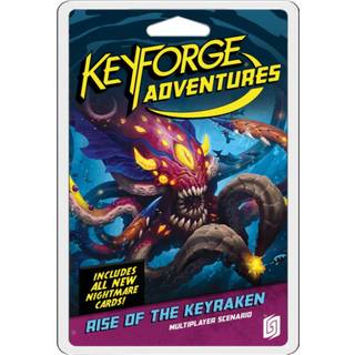 Ghost Galaxy Keyforge Adventures Rise of the KeyRaken Card Game | Strategi med solo & kooperativ tilstand i alderen 14+ 1-3 spillere Gennemsnitli