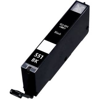 Canon CLI-551XLBK / 6443B001 sort XL blækpatron - Kompatibel