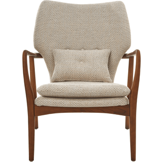Polspotten Chair Peggy Fabric Rough Ecru - Lænestole Tekstil Beige - 550-020-066