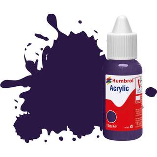 HUMBROL ACRYLIC DROPPER BOTTLE 14ML No 68 Purple Gloss