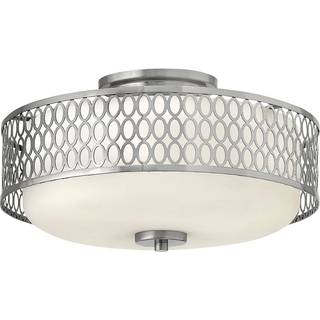 Jules loftlampe, Ø 38,3 cm, børstet nikkel