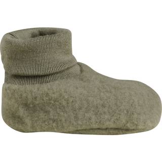 Fixoni Baby Futter i merinould - Deep Lichen Green - 74/80