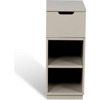 Mavis Aoko Natbord Beige - Sengebord Mdf Hvid - 1374BH