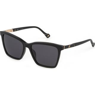 Yalea SYA031 0700 55 Solbriller Kvinder Black - Black - 55mm