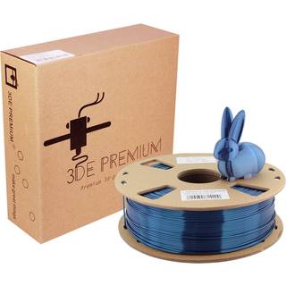 3DE Premium - PLA Silky - Lagoon Blue - 1.75mm - 1kg