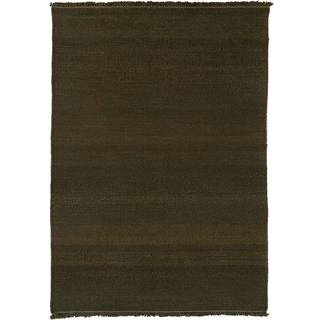 Louise Roe Found 03 Tæppe 170x240 Cm Moss Green - Uldtæpper Uld Mosgrøn - 10210-3-13