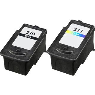 Kompatible blækpatroner Canon PG-510 / CL-511 - 2970B010, 2 stk. rabatpakke 27 ml
