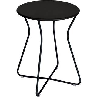 Fermob - Cocotte Stool - Liquorice - Udendørs taburetter og puffer - Studio Fermob - Sort - Metal