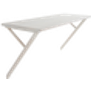 KULLABERG skrivebord/bord 40x120 cm - Hvid