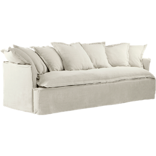 GARDANNE sofa 3-sæders - Hvid