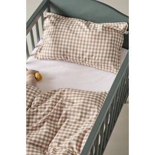 VERMONT MINI pudebetræk 55x35 cm - økologisk - Brun