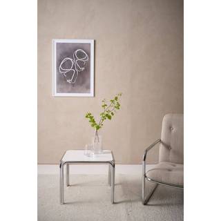 DAYTON sidebord 45x45 cm - Hvid