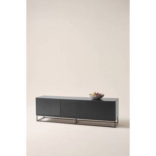 LYCKEBY TV-bænk 42x180 cm - Sort
