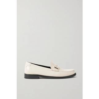 Saint Laurent Le Loafer leather loafers - white - EU 36