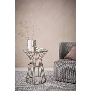 LARINO sidebord ø 49 cm - Transparent