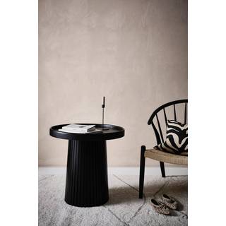 ZELARINO sidebord ø 60 cm - Sort