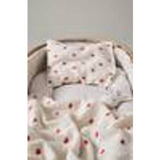 HEARTS BABY pudebetræk 35x28 cm - økologisk - Hvid
