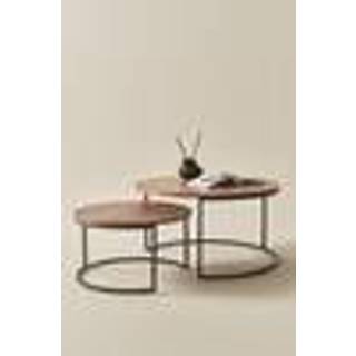 REDMOND sofabord 2 stk - Brun