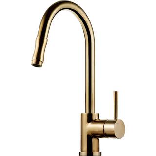 Køkkenarmatur Tapwell EVO185 med Udtrækstud Messing