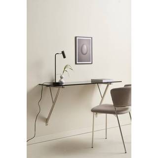 KULLABERG skrivebord 40x120 cm - Krom