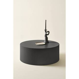 LUNDEN sofabord diameter 90 cm - Sort