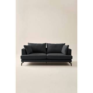 VILLACH sofa 3-sæders - Sort