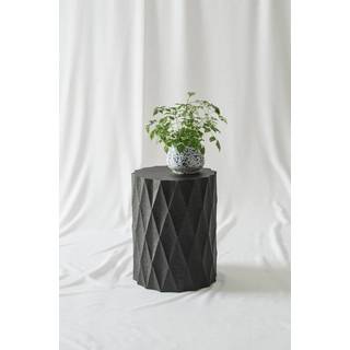 TEMSE sidebord Ø 39 cm - Sort