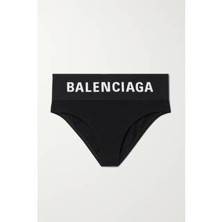 Balenciaga Cotton jersey briefs - black - L