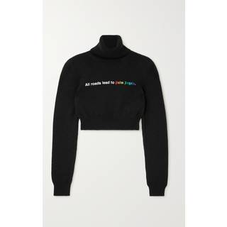 Crop Sweater - M