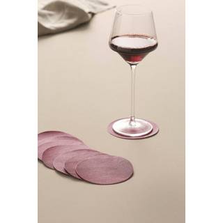 LUNI glasbrikker 8-pak - Rosa