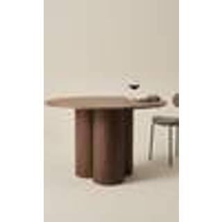 TAVIRA spisebord diameter 120 cm - Brun