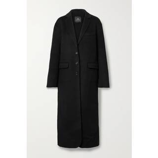 Quinn Coat - Black Cashmere Blend M